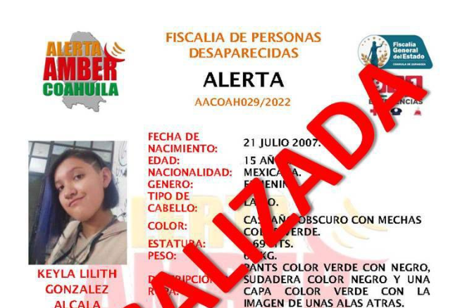 Localizan En Jalisco A Menor Reportada Como Desaparecida En Saltillo