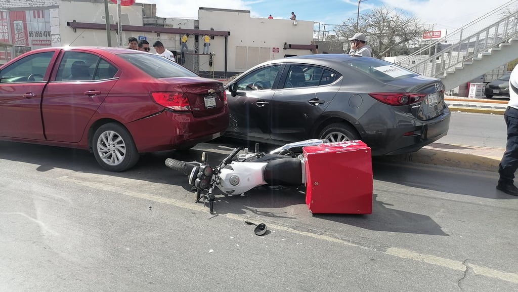 Motociclista resulta herido en percance El Siglo de Torreón