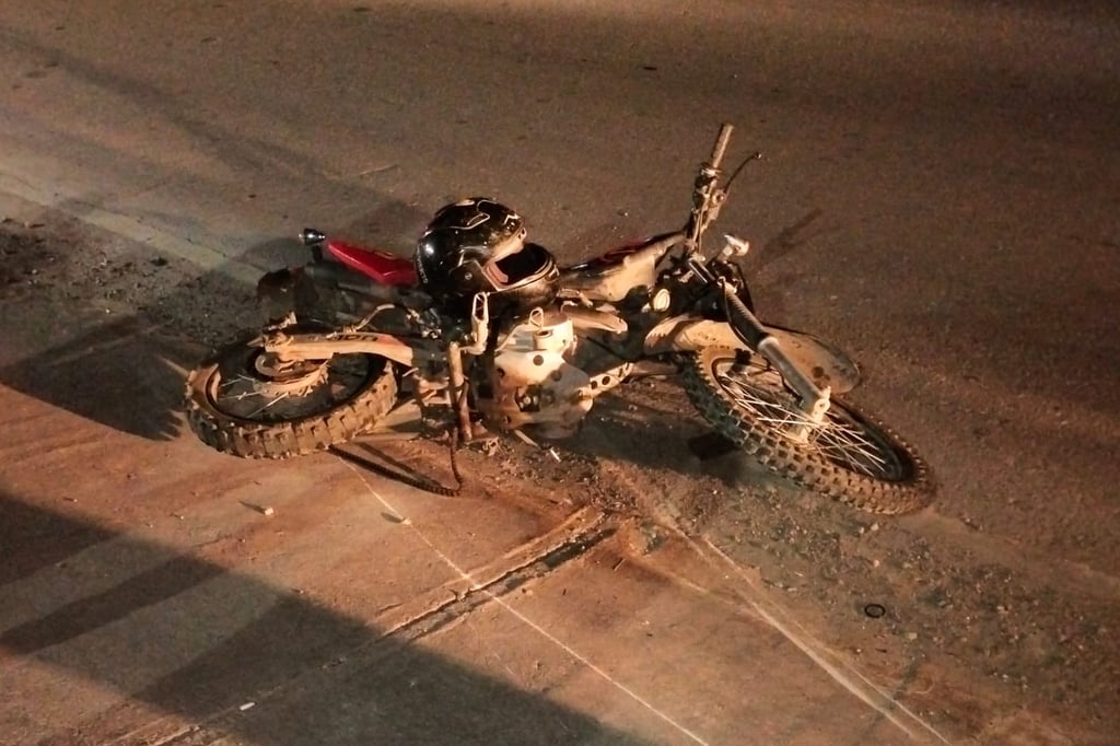 Motociclista Termina Con Graves Lesiones Tras Sufrir Accidente En El