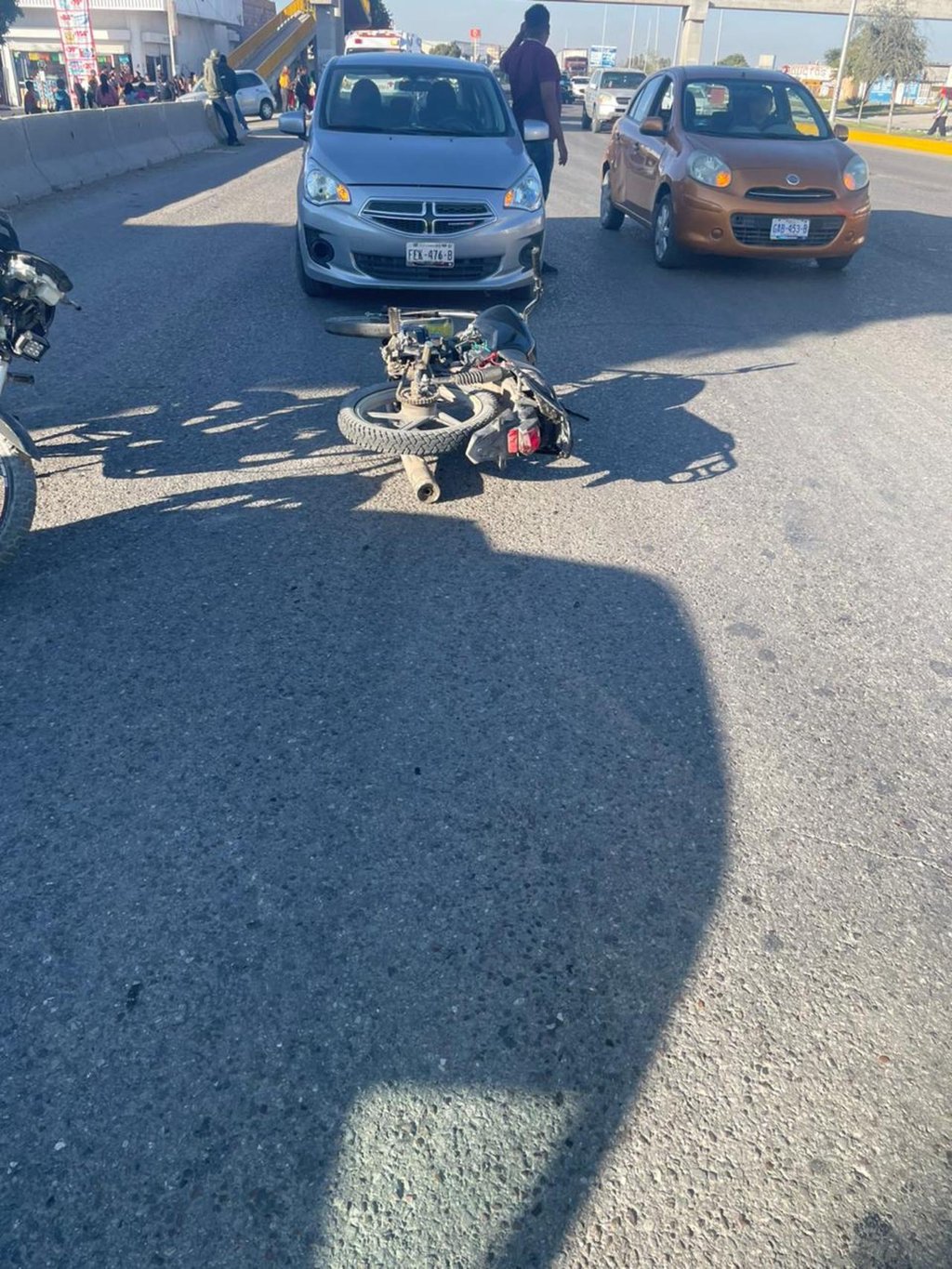 Peatón fallece tras ser atropellado por motociclista en Gómez Palacio