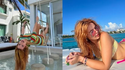 Bella Thorne Disfruta De Sus Vacaciones En Canc N El Siglo De Torre N