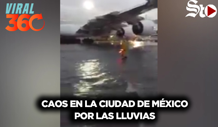 Lluvias Generan Caos En La Ciudad De M Xico