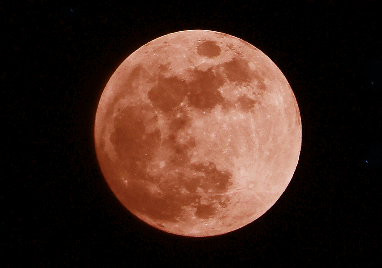 Así se vivió el eclipse de Luna de Sangre