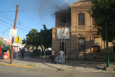 Se incendia centro de rehabilitación