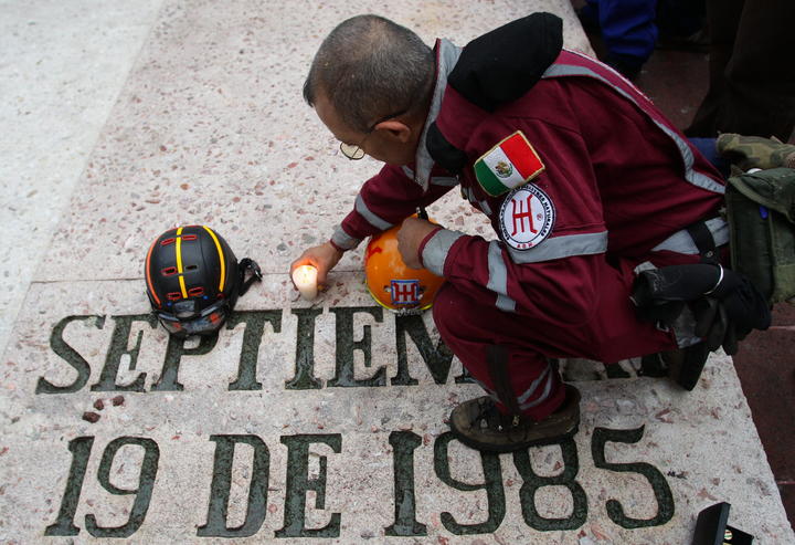 Se conmemora 28 aniversario de terremoto en México El Siglo de Torreón