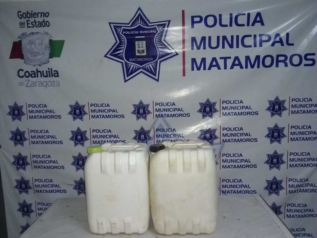 Dos Sujetos Detenidos Por Robo De Combustible En Matamoros