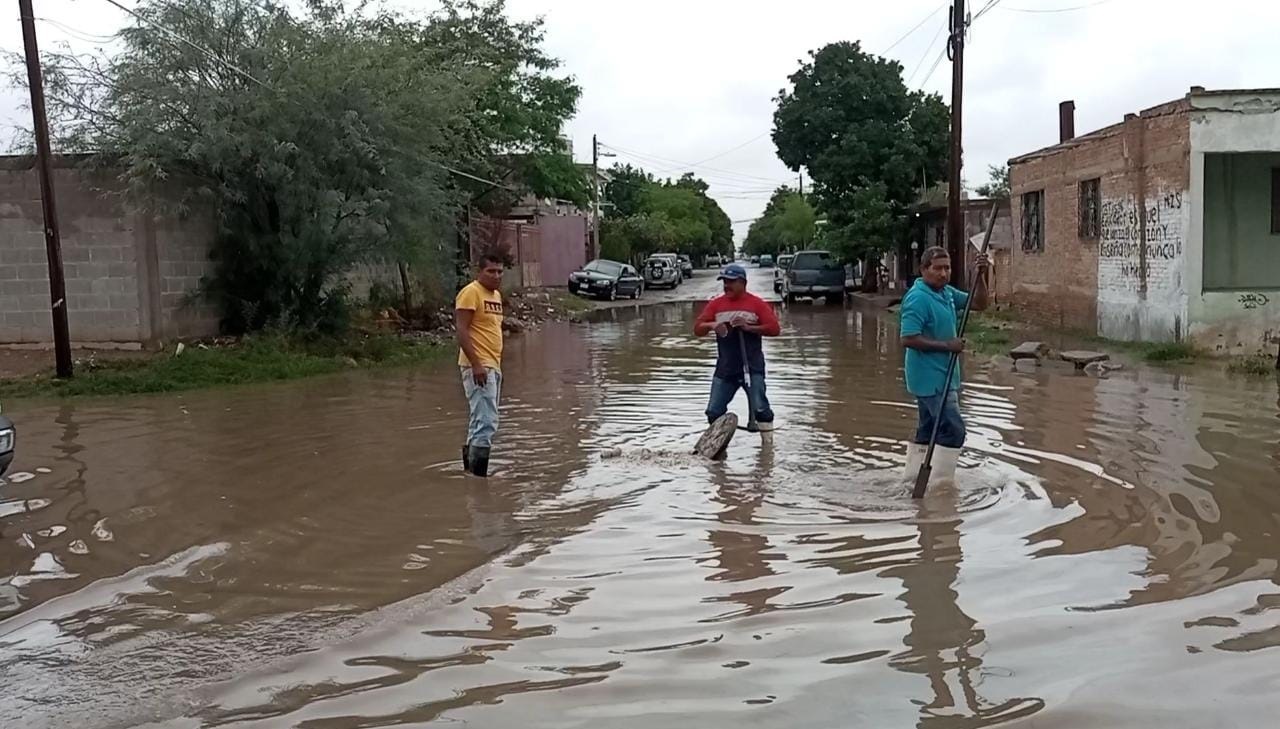 Se Inunda Colonia Galeme II De Matamoros