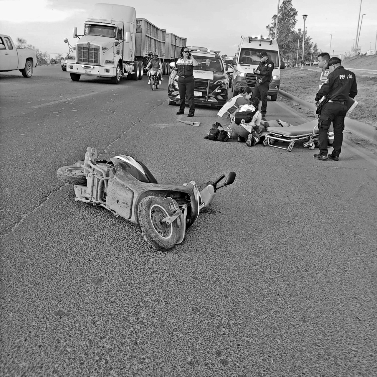 Motociclista resulta herido tras colisión El Siglo de Torreón