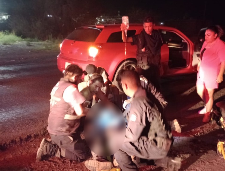 Motociclista Alcoholizado Choca Contra Veh Culo En La Carretera G Mez