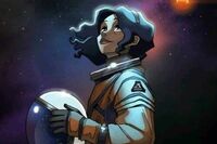 La NASA elige una latina como primera mujer en pisar la Luna en un cómic