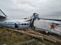 Se estrella un avión de paracaidismo en Rusia; hay 15 muertos