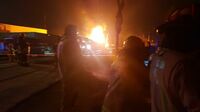 Explosión por toma clandestina en Puebla deja al menos un muerto y 11 lesionados