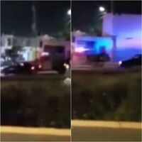 Joven ebrio intenta atropellar a policía en Saltillo (VIDEO)