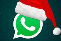¿Cómo personalizar el WhatsApp con modo navideño?