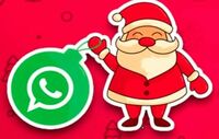 ¿Cómo descargar stickers navideños para WhatsApp?