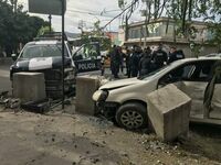 Patrulla de la Policía de Gómez Palacio choca en Torreón; hay dos lesionados