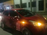 Conductor se pasa un rojo y provoca accidente en el Centro de Torreón