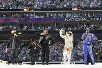 Eminem, Mary J. Blige, Snoop Dogg, Dr. Dre y Kendrick Lamar hacen historia en el Super Bowl LVI