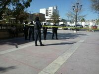 Hombre pierde la vida en la Plaza de Armas de Torreón