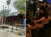 Se viraliza riña en bar de Torreón; ya hay dos detenidos