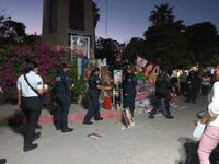 Agentes se suman a manifestación feminista en San Pedro