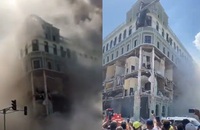 VIDEO: Así fue la explosión en el Hotel Saratoga de La Habana en Cuba