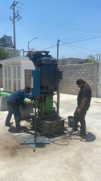 Falla otra bomba de agua potable en Plaza Madero de Torreón