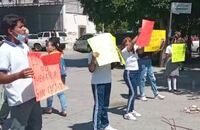 Firman acuerdo familiares de jóvenes fallecidos y Sideapa tras manifestación