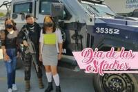 'Detrás del uniforme soy mamá', destaca Violeta