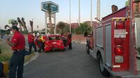 Imprudente conductor ocasiona choque en Saltillo, una menor resulta lesionada