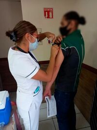 Se coordinan para aplicar vacunas en empresas de Gómez Palacio