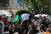 Realizan Funeral de Estado para la fallecida periodista palestina Shireen Abu Akleh