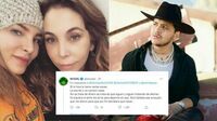 'Ni el éxito les sirve para dejarme en paz', dice Christian Nodal a Belinda y su familia 