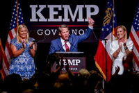 Kemp gana primarias republicanas de Georgia en repulsa a Trump 