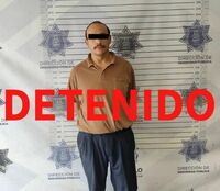 Detienen a sujeto por robo de medidores en zona Centro de Saltillo