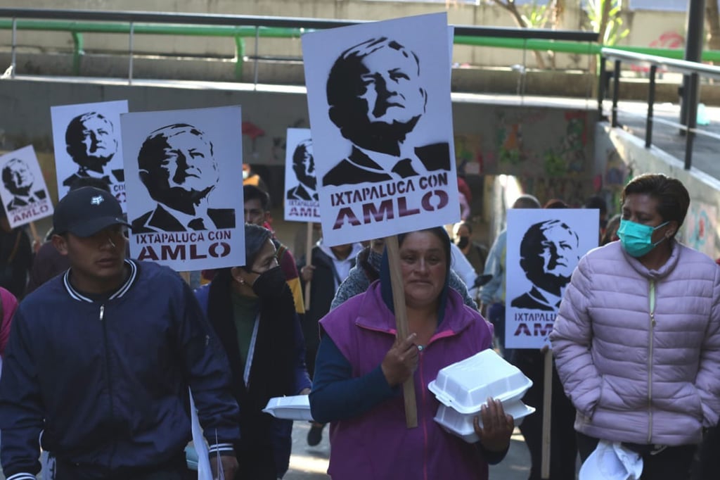 Desde CDMX, López Obrador encabeza marcha por cuatro años de gobierno