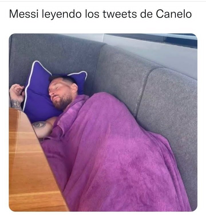 Tunden al 'Canelo' con memes tras quejarse de Messi