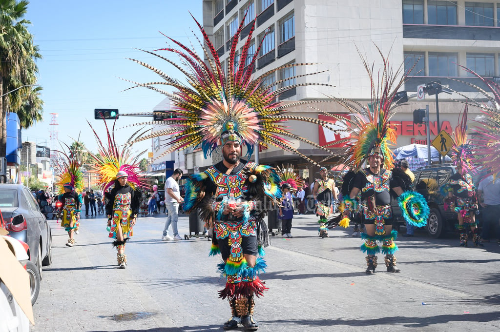 Danzas mantienen viva la tradición guadalupana durante peregrinaciones en Torreón