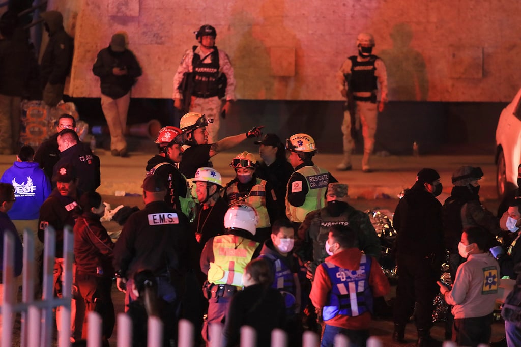 Tragedia migrante: Se incendia estación del INM en Ciudad Juárez