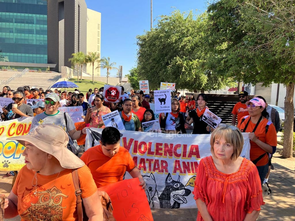 Marchan en Torreón para exigir que se endurezcan penas por maltrato y crueldad animal