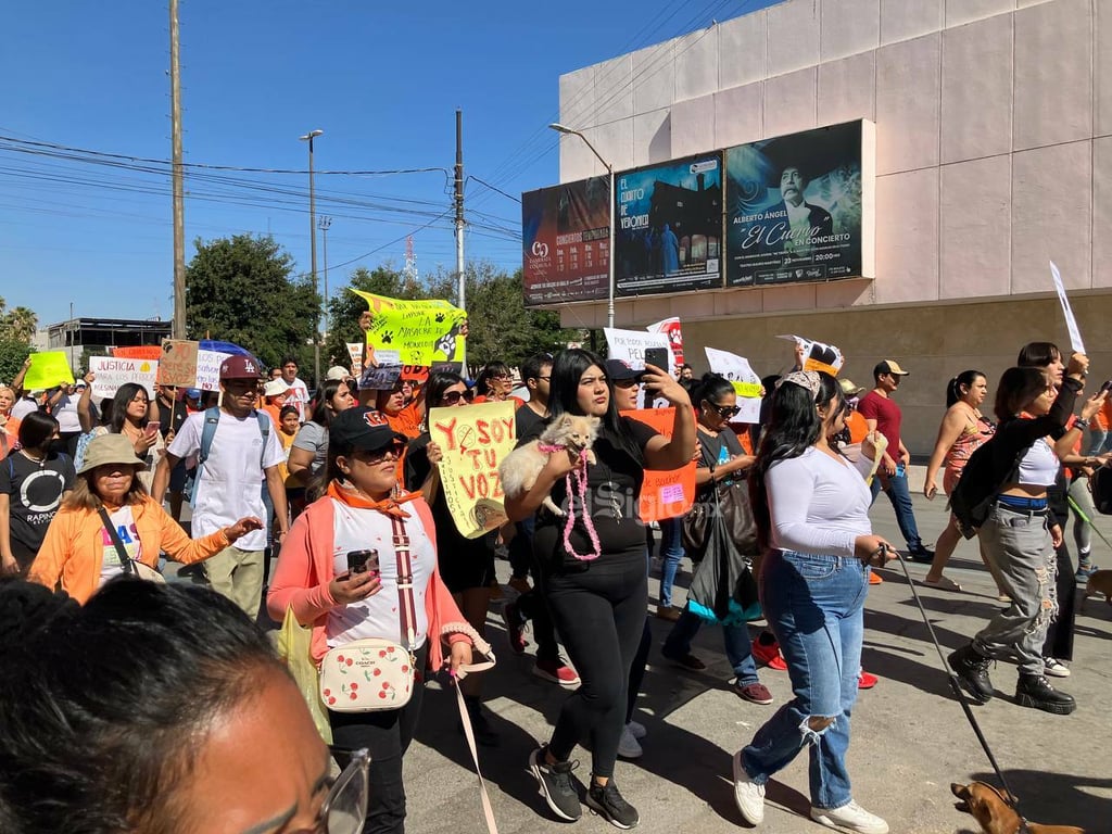 Marchan en Torreón para exigir que se endurezcan penas por maltrato y crueldad animal