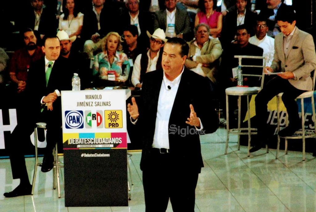 Entre acusaciones, candidatos de Coahuila debaten con ciudadanos