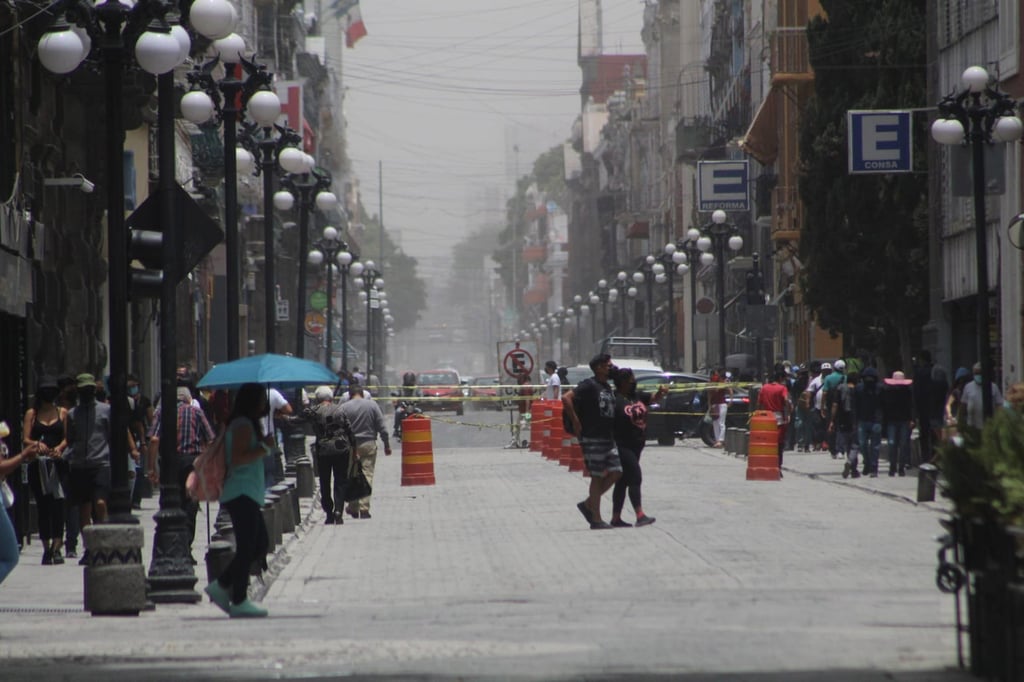 Actividad volcánica y ceniza del Popocatépetl en Puebla