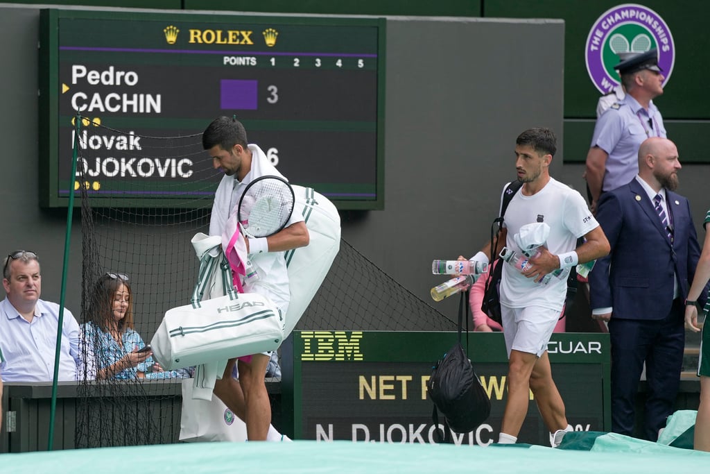Djokovic y Swiatek no se complican con la lluvia