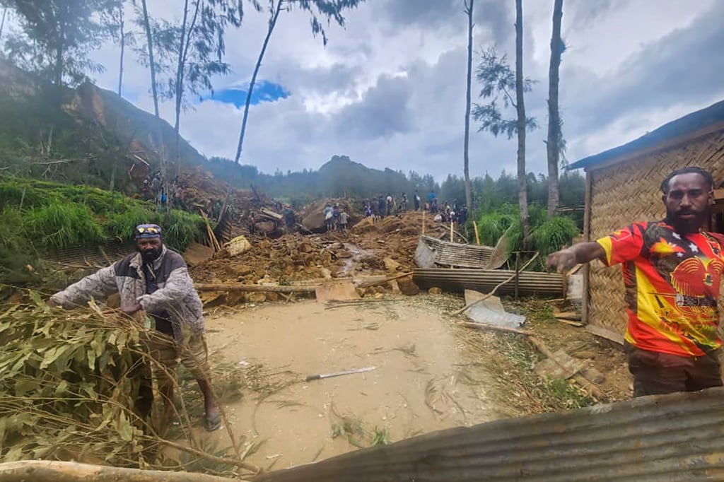 Estiman que avalancha enterró a miles de personas en Papúa Nueva Guinea