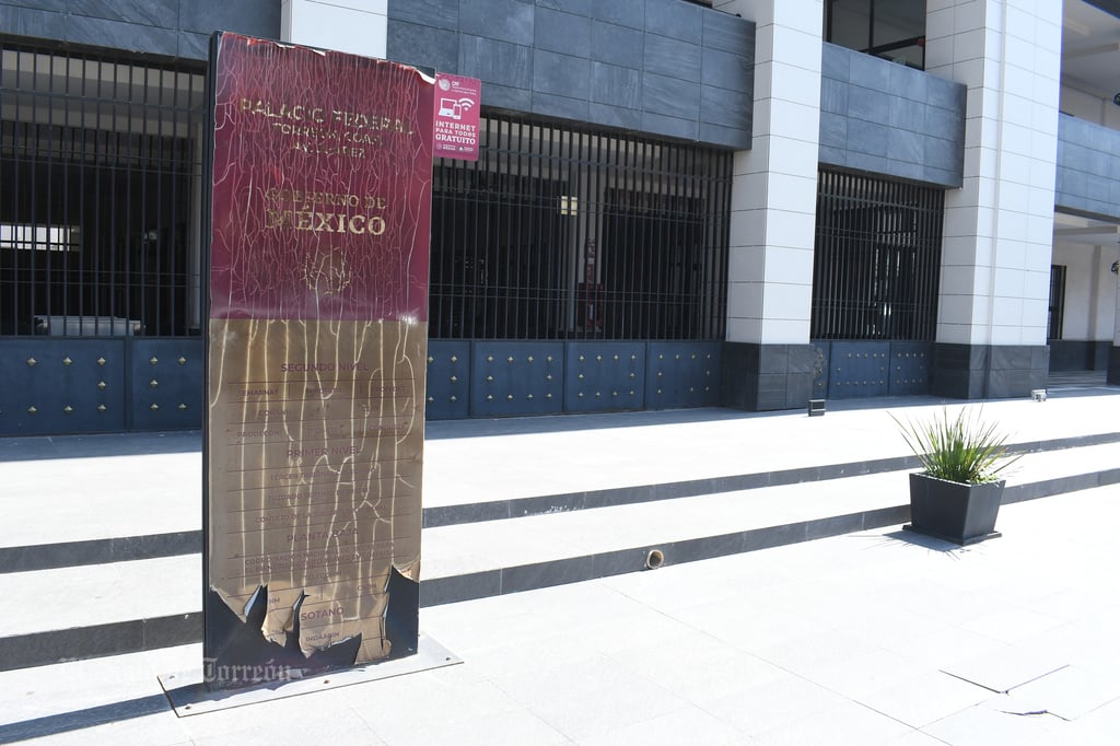 El deterioro del Palacio Federal de Torreón
