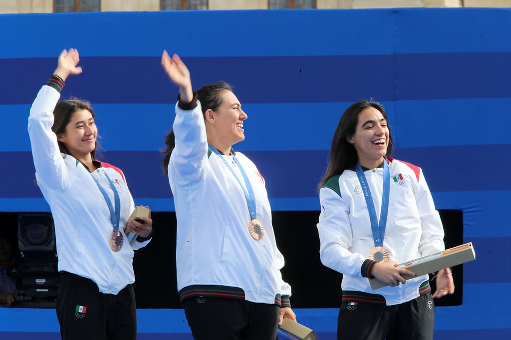 México logra con dos coahuilenses primera medalla en París 2024