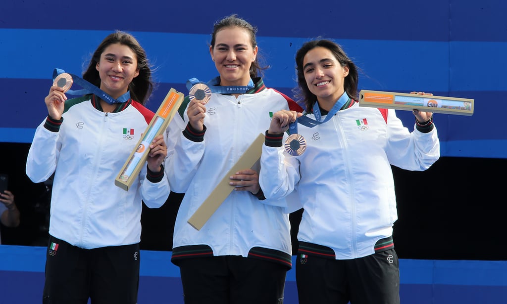 México logra con dos coahuilenses primera medalla en París 2024