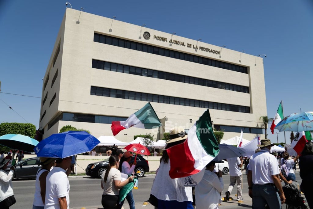 Marcha contra reforma al Poder Judicial