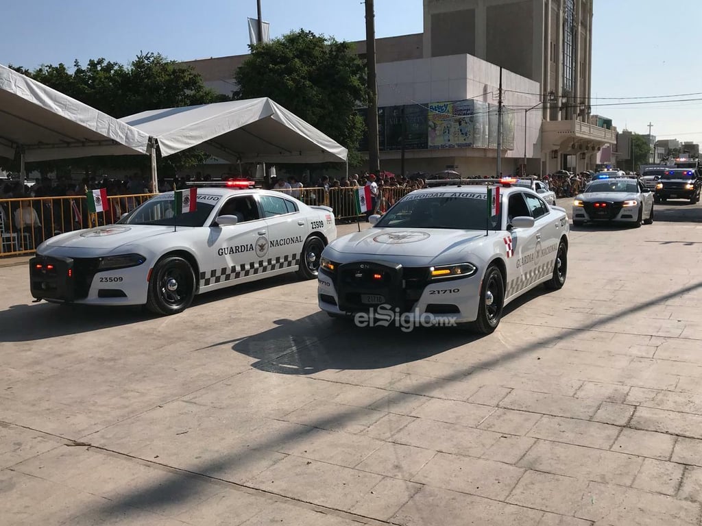 Desfile cívico militar en Torreón